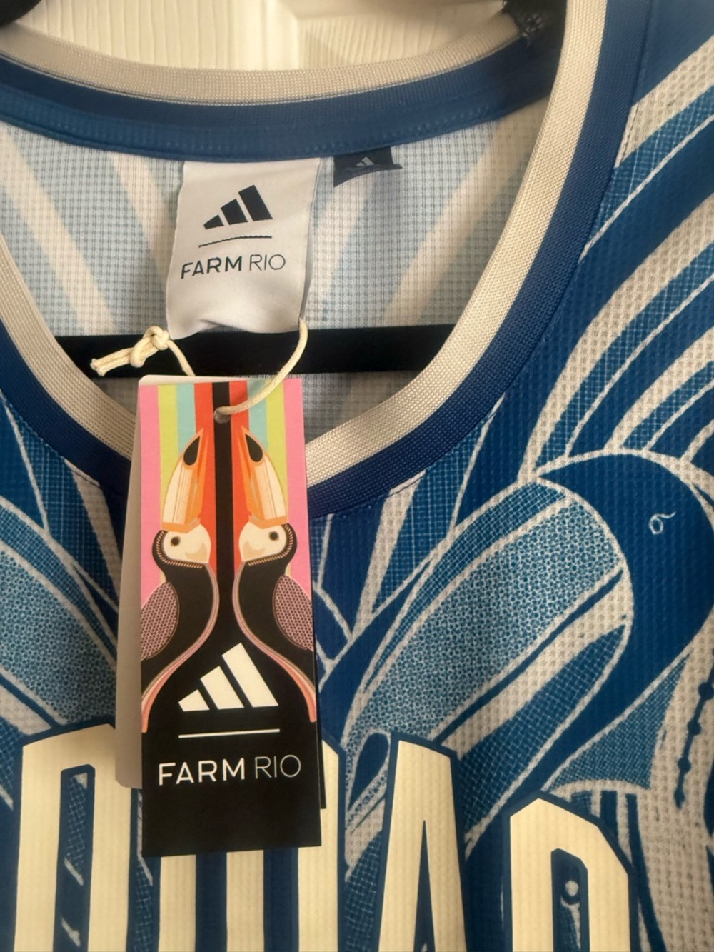 ADIDAS X FARM PRM PREMIUM DRESS    sz L - Picture 12 of 14
